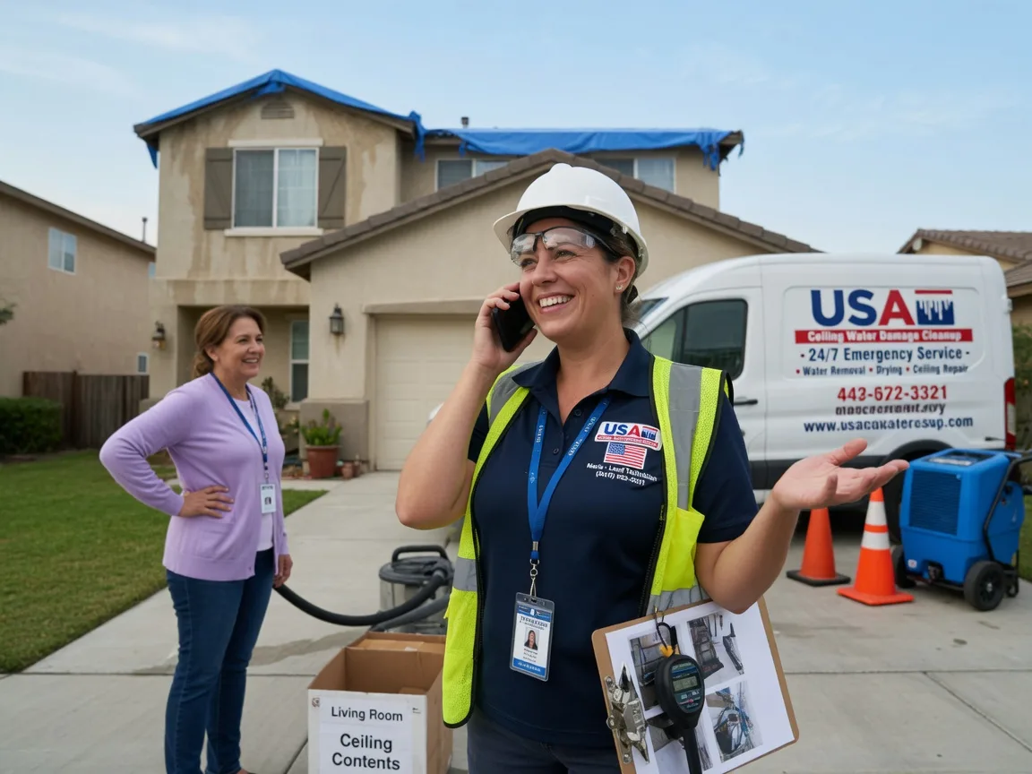 Ceiling Water Damage Restoration Borden, IN FAQs